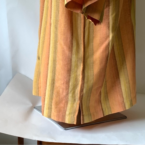 Tommy Bahama Men's Striped Silk Shirt XL Relaxed Fit Hawaiian Camp EUC - Picture 5 of 7